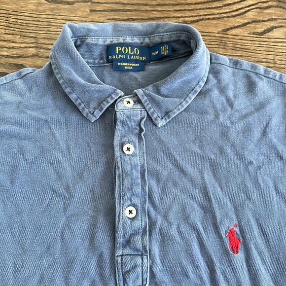 Polo Ralph Lauren - Featherweight Mesh Shirt - Medium Slim Fit - Picture 2 of 3